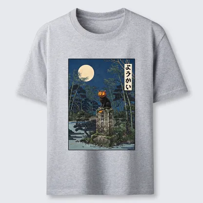 Tokyo-Tiger Funny Ghost Cat Classic T-Shirt