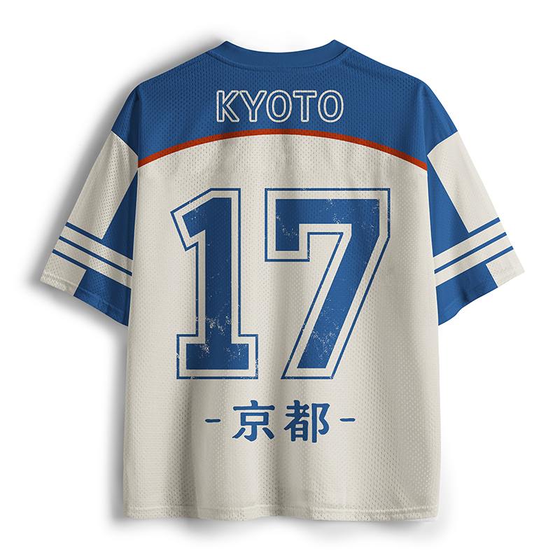 Tokyo-Tiger Scenes Of Kyoto Mesh Jersey