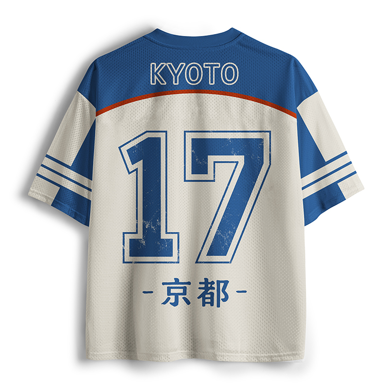 Tokyo-Tiger Scenes Of Kyoto Mesh Jersey
