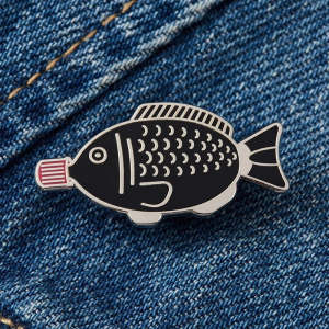 Image of Tokyo-Tiger Soy Sauce Sushi Fish Pin