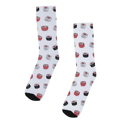 Tokyo-Tiger Sushi Roll Socks