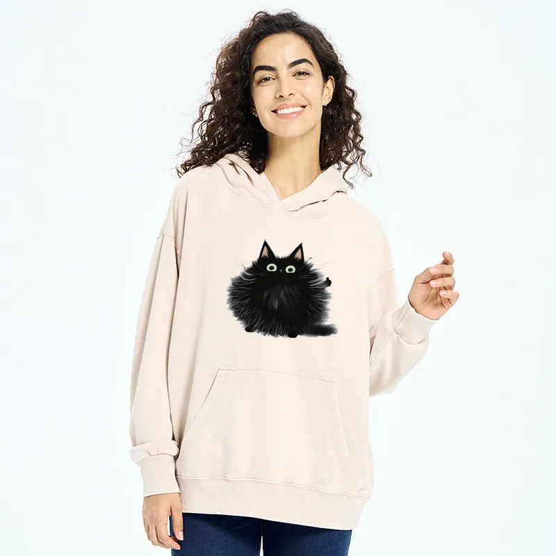 Tokyo-Tiger Cat's Approval Washed Hoodie