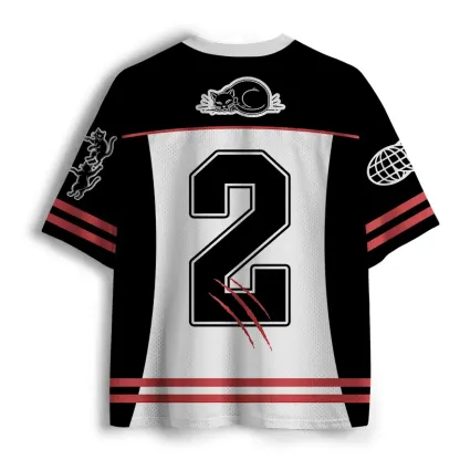 Tokyo-Tiger The Cat Is Watching Today Mesh Jersey