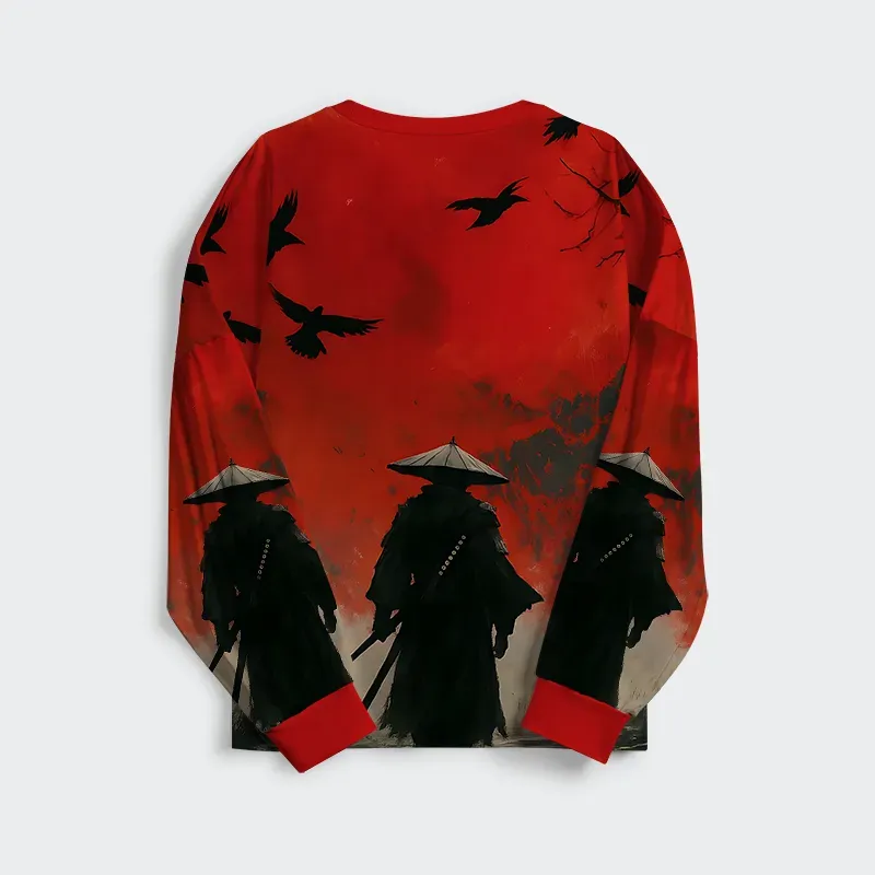 Tokyo-Tiger Blood Night Samurai Family Pajama Sets