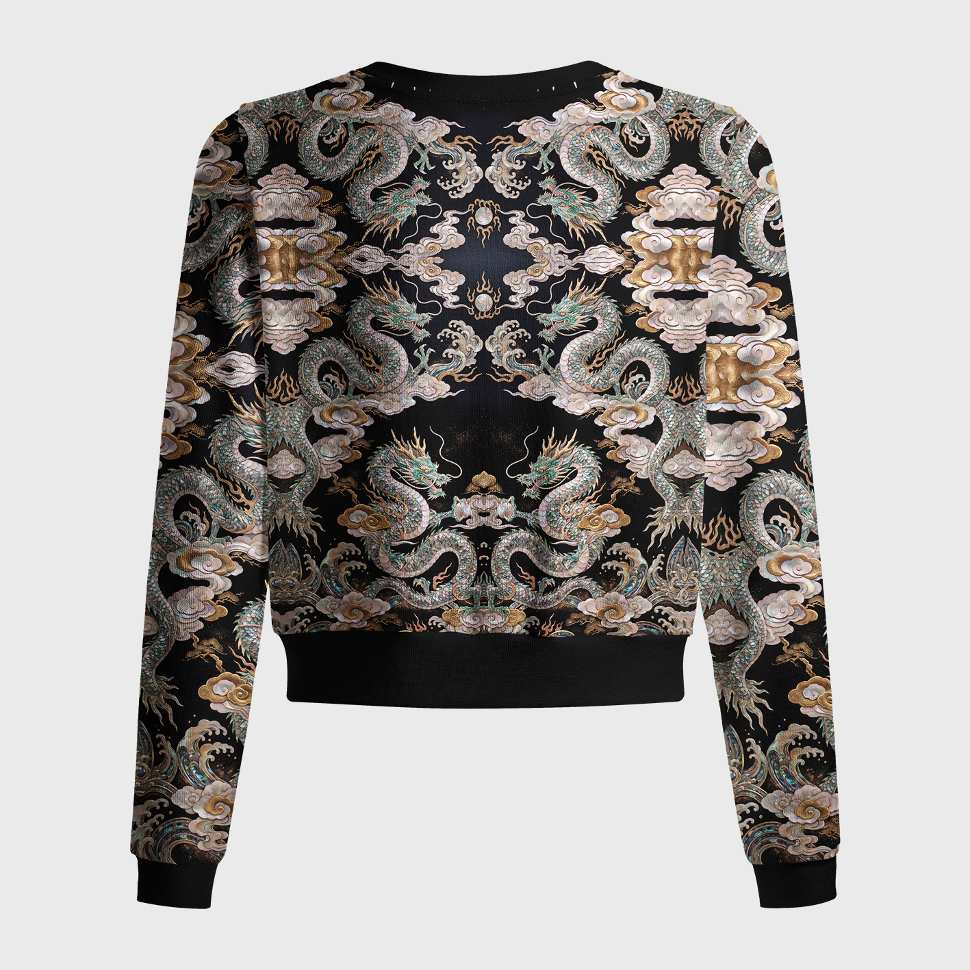Tokyo-Tiger Mystic Dragon Of The Night Sky Women's Lightweight Cardigan