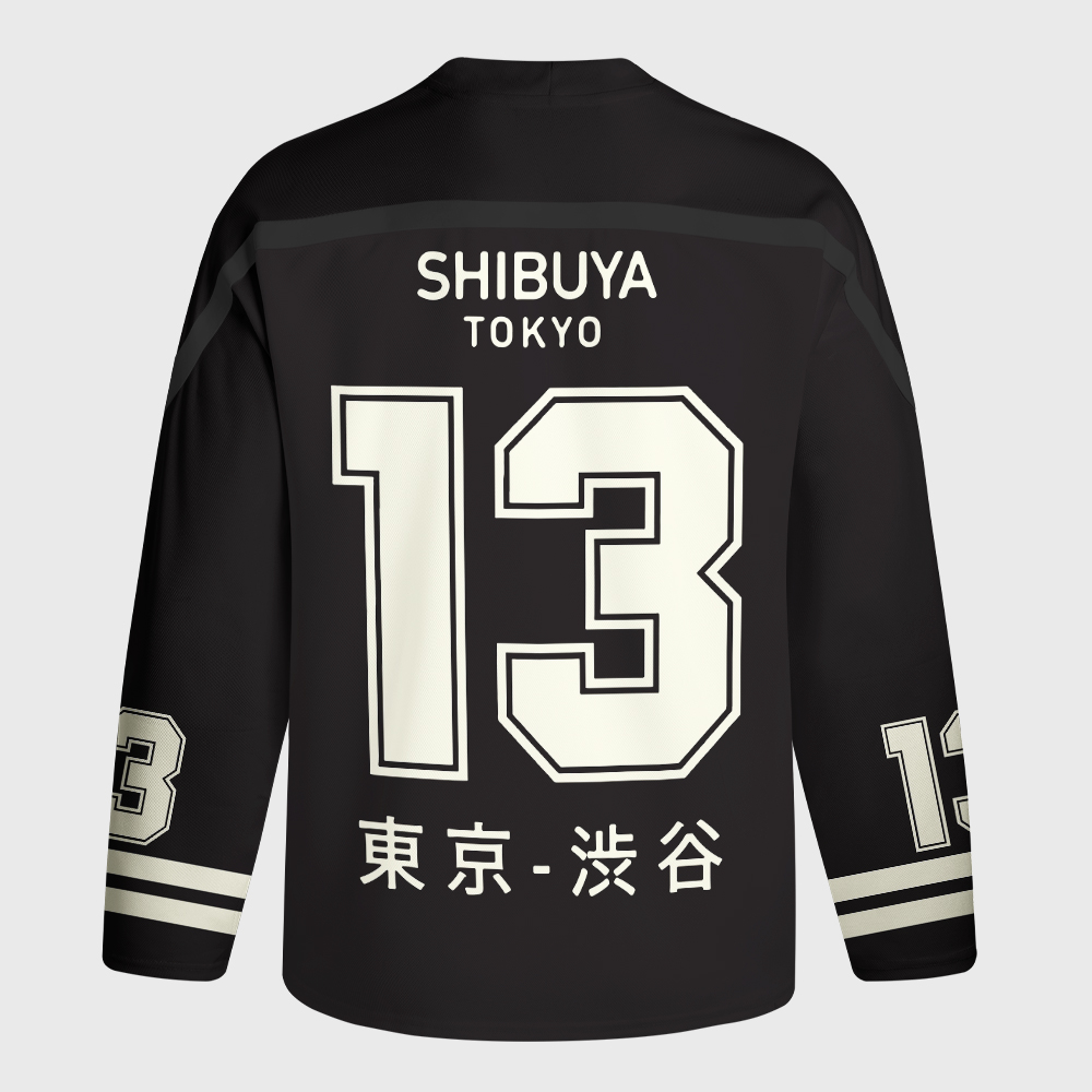 Tokyo-Tiger Trip To Tokyo Long-Sleeve Hockey Jersey