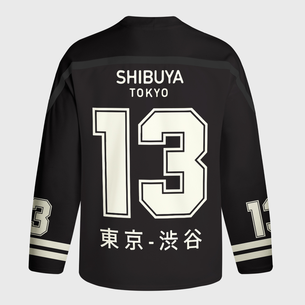 Tokyo-Tiger Trip To Tokyo Long-Sleeve Hockey Jersey