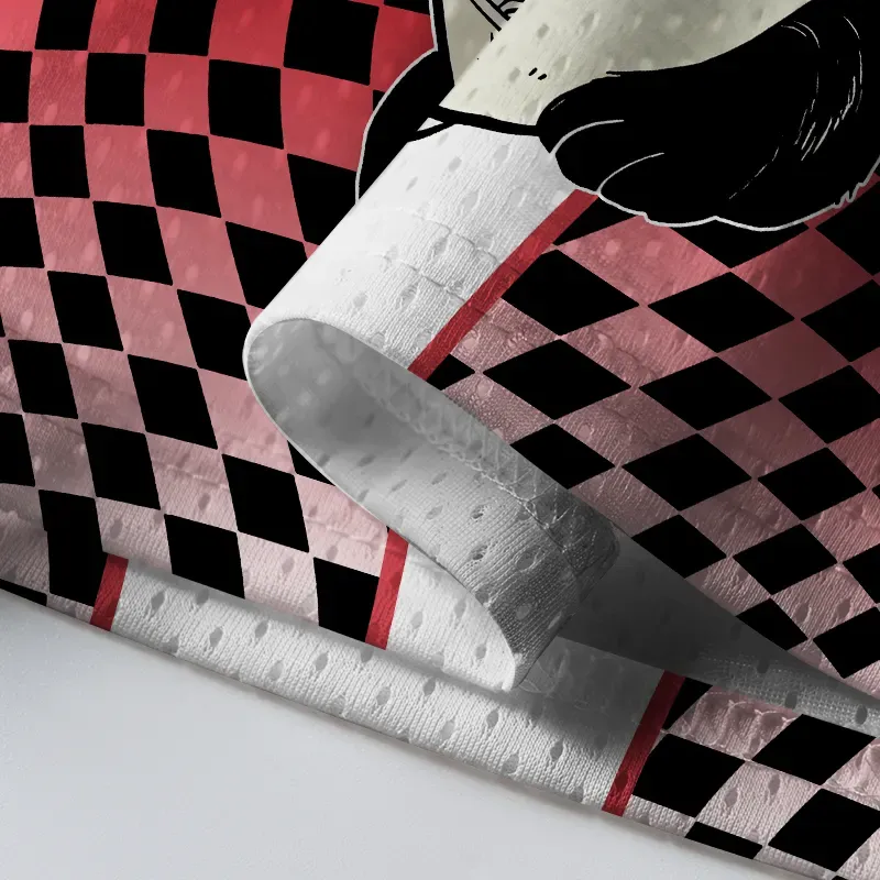 Tokyo-Tiger Cats Eat Ramen Noodles Mesh Jersey