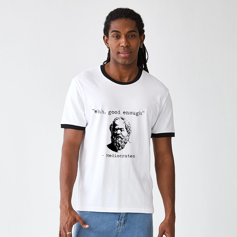 Tokyo-Tiger Mediocrates Meme Trim T-Shirt