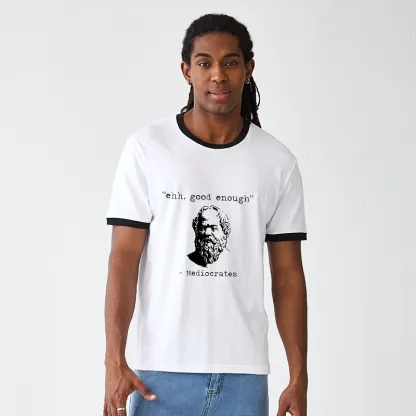 Tokyo-Tiger Mediocrates Meme Trim T-Shirt