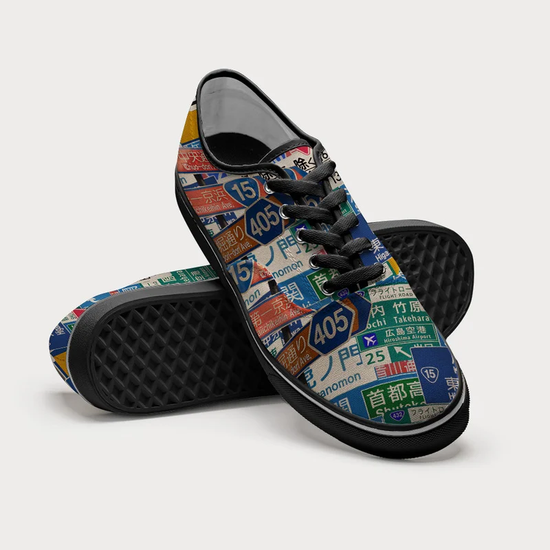 Tokyo-Tiger Japanese Urban Navigation Canvas Shoes