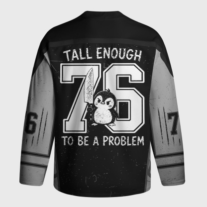 Tokyo-Tiger Strong Tall Mindset Long-Sleeve Hockey Jersey