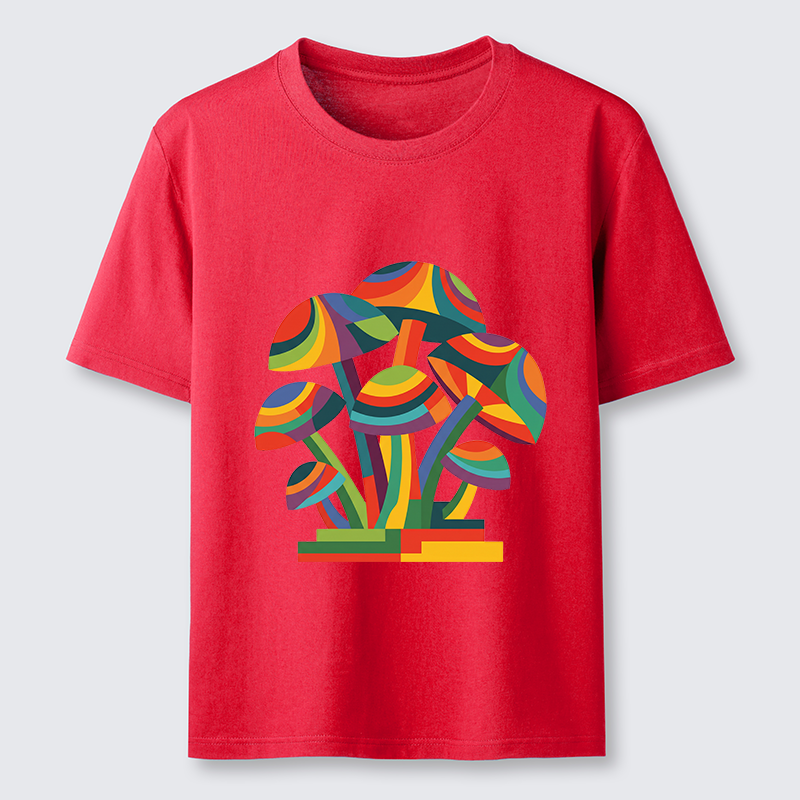 Tokyo-Tiger Colorful Mushroom Art Classic T-Shirt