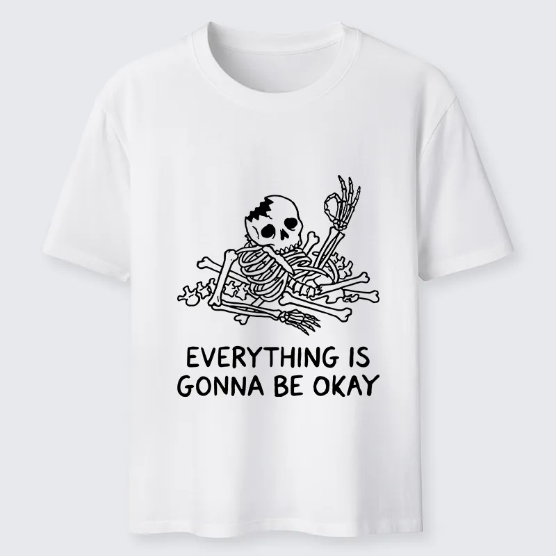 Tokyo-Tiger Funny Skeleton Vibe Classic T-Shirt
