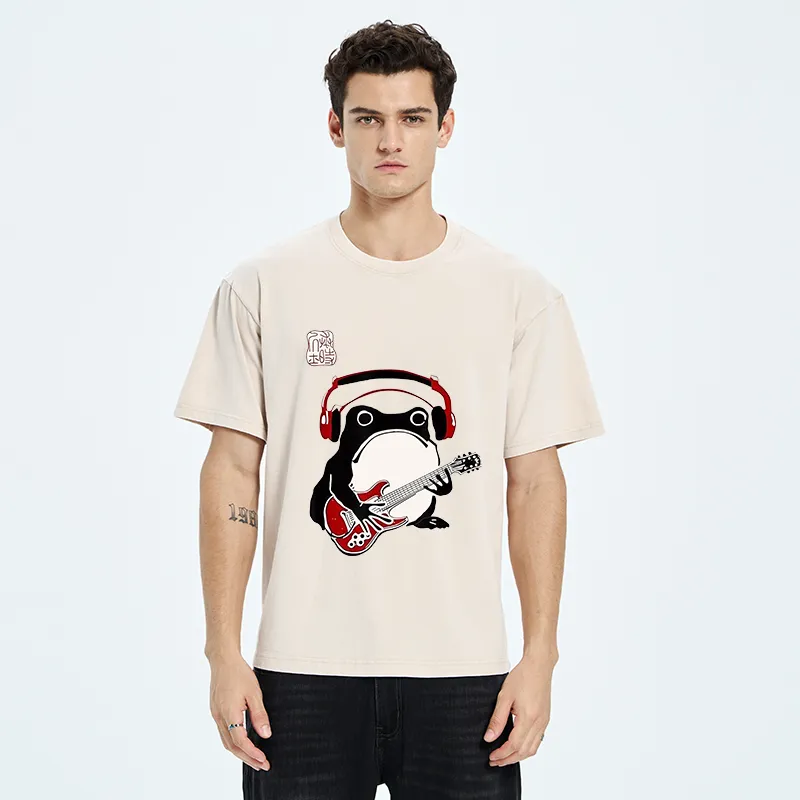 Tokyo-Tiger Rock Frog Washed T-Shirt