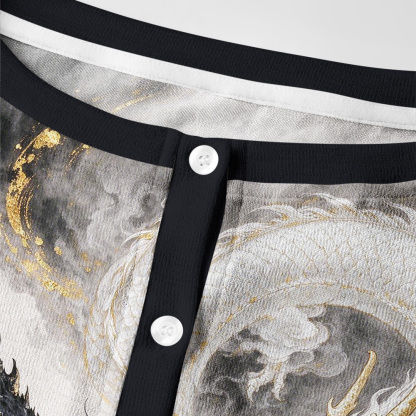 Tokyo-Tiger Yin‑Yang Twin Dragons Women's Lightweight Cardigan