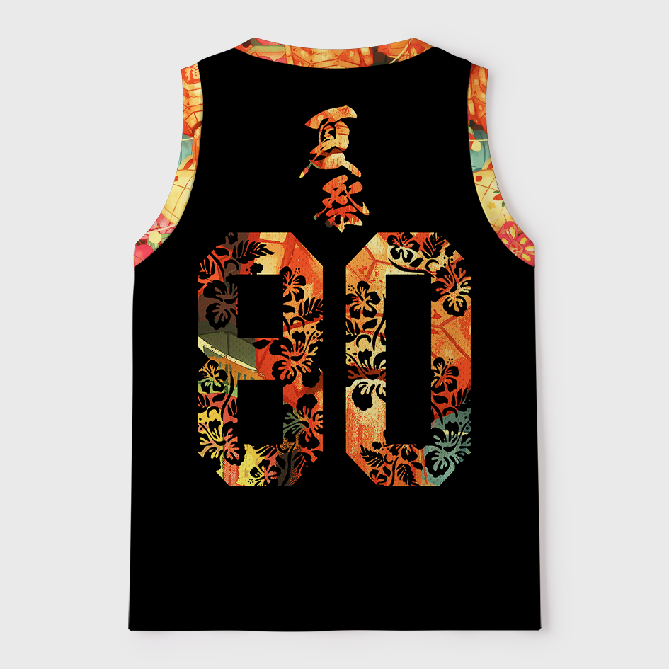 Tokyo-Tiger Natsu Matsuri Night Koi Festival Mesh Tank Top