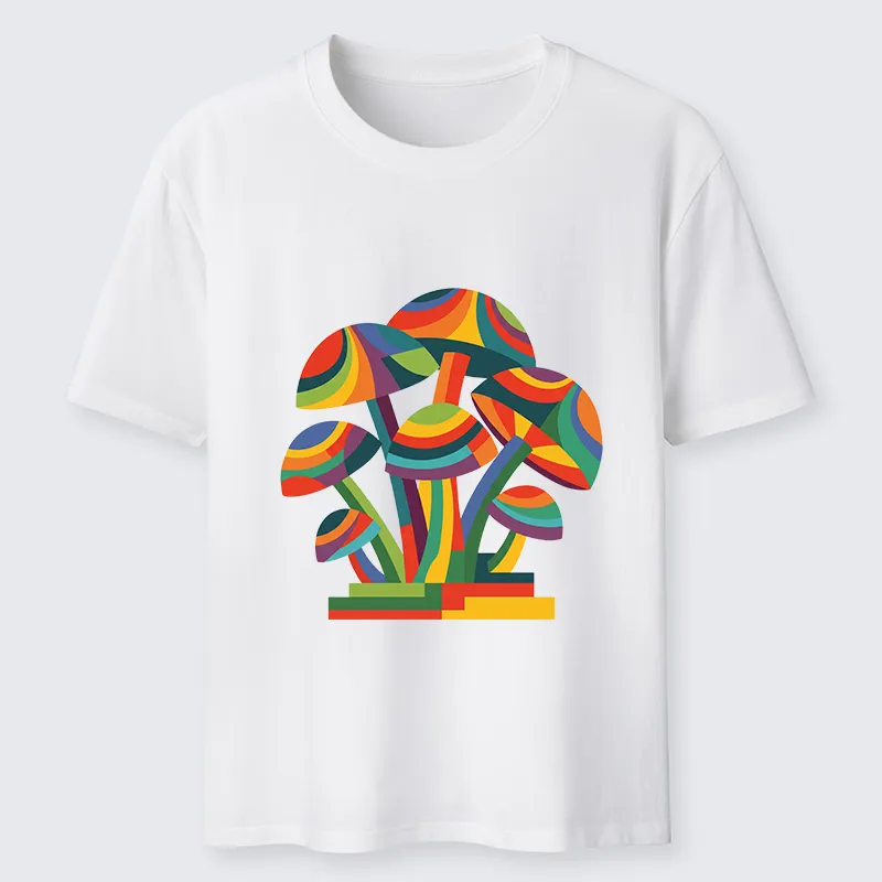Tokyo-Tiger Colorful Mushroom Art Classic T-Shirt Sale
