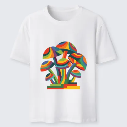 Tokyo-Tiger Colorful Mushroom Art Classic T-Shirt