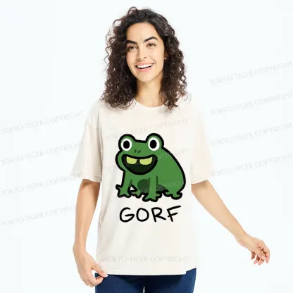 Tokyo-Tiger GORF Funny Washed T-Shirt