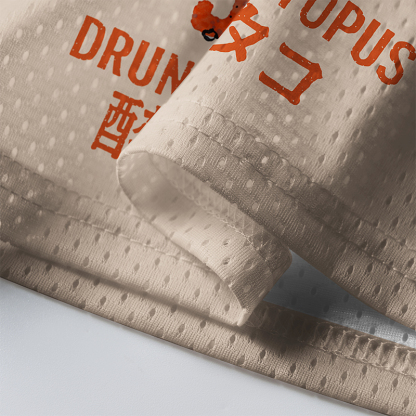 Tokyo-Tiger Tako Sake Vibes In Osaka Mesh Jersey