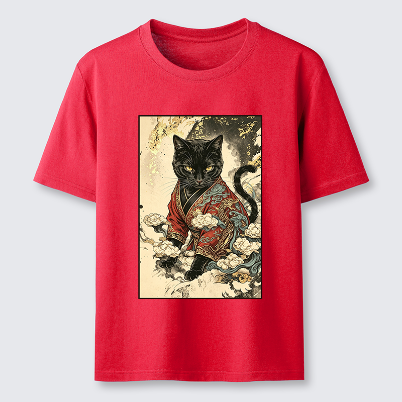 Tokyo-Tiger Traditional Robe Cat Art Classic T-Shirt