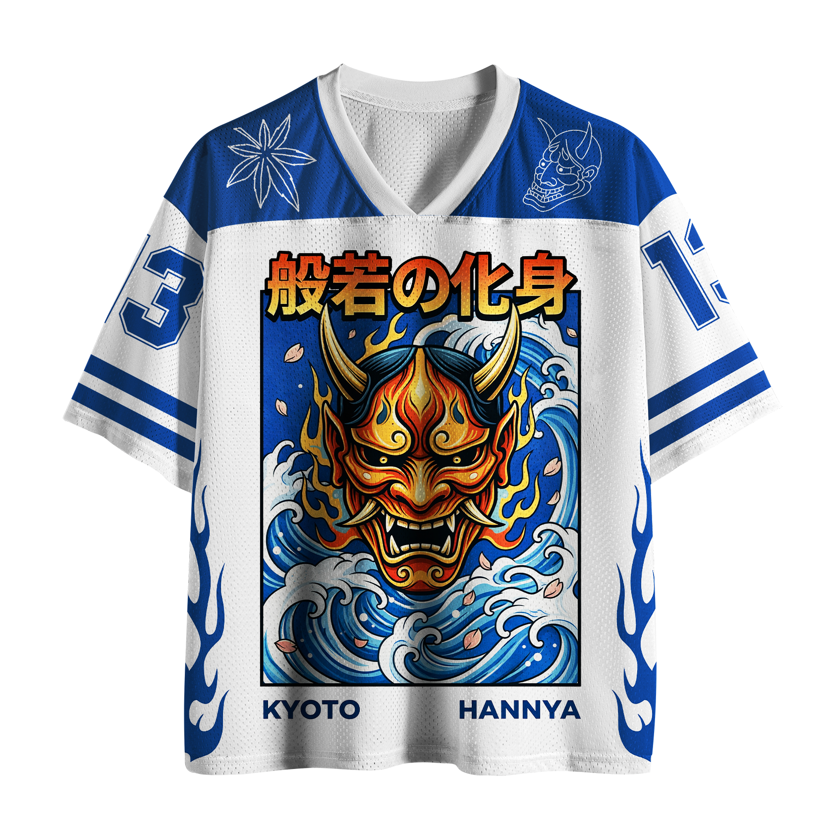 Tokyo-Tiger The Incarnation Of Hannya Mesh Jersey