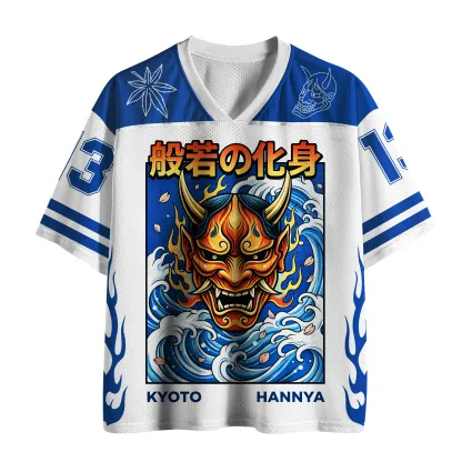 Tokyo-Tiger The Incarnation Of Hannya Mesh Jersey