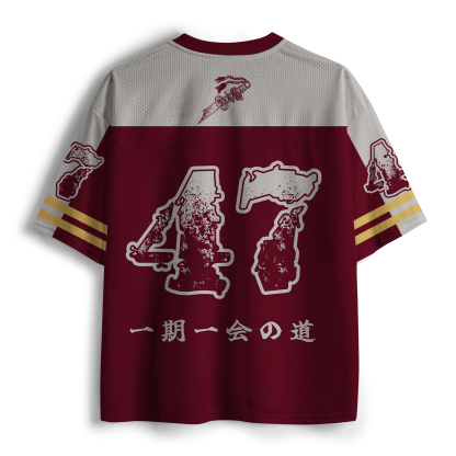 Tokyo-Tiger Honor Of The Samurai Cat Mesh Jersey