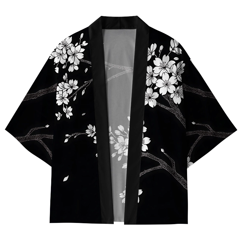 Tokyo-Tiger Sakura Branch Kimono Cardigan