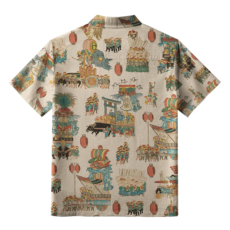 Tokyo-Tiger Traditional Celebrations Aloha Hawaiian Shirt