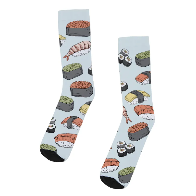 Tokyo-Tiger Sushi Spread Socks