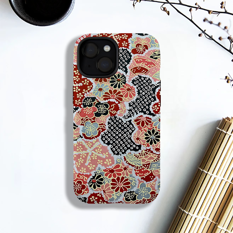 Tokyo-Tiger Floral Symphony Phone Case