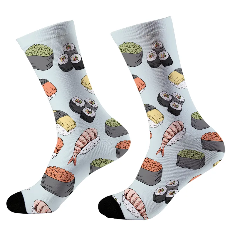 Tokyo-Tiger Sushi Spread Socks Sale