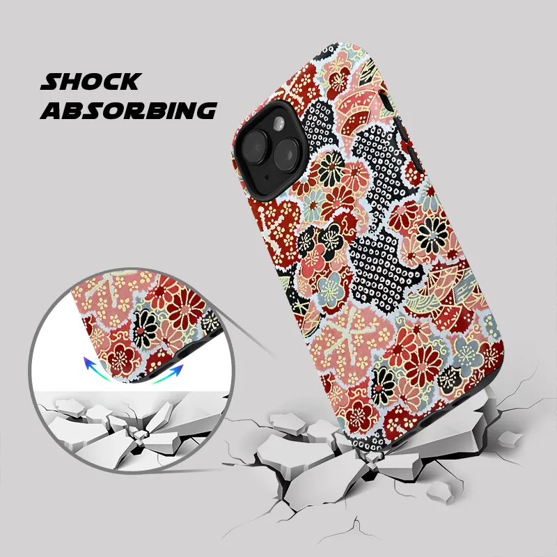 Tokyo-Tiger Floral Symphony Phone Case