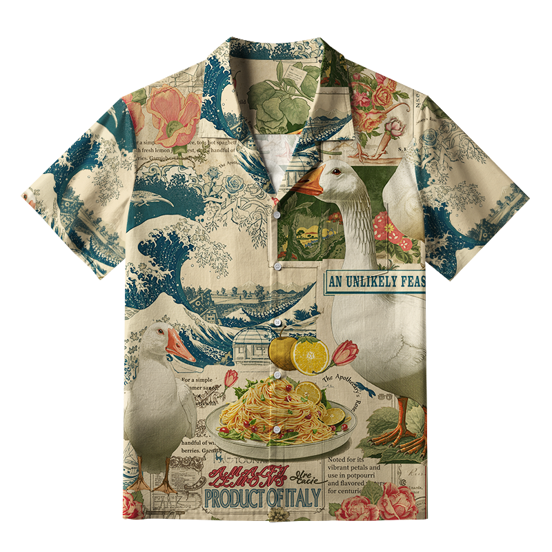 Tokyo-Tiger An Unlikely Feast Aloha Hawaiian Shirt