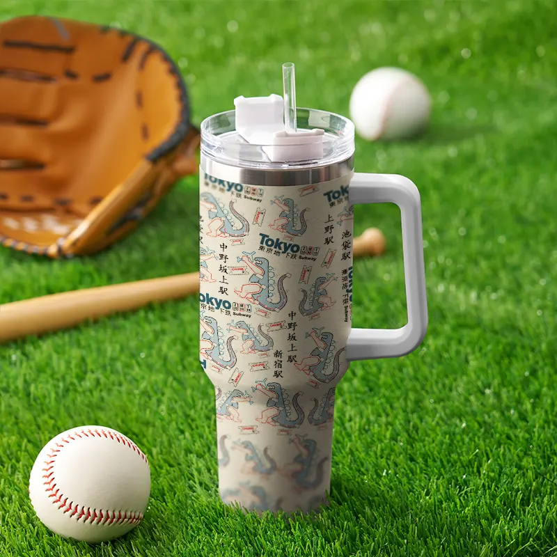Tokyo-Tiger Tokyo Subway Monsters 40oz Tumbler
