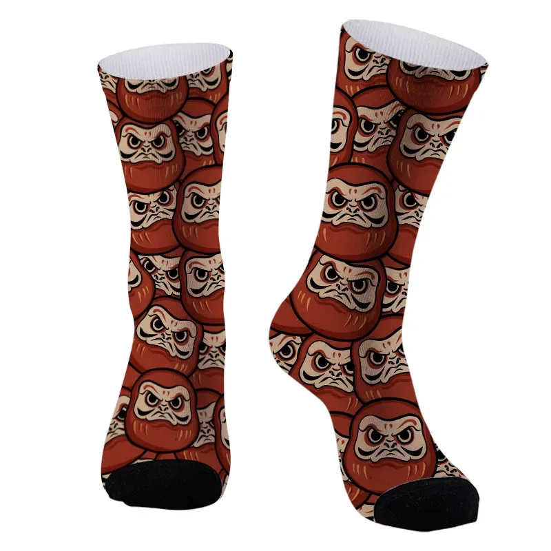 Tokyo-Tiger Japan Daruma Socks
