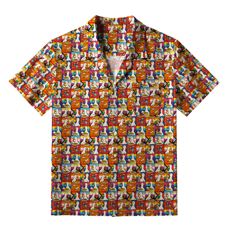Tokyo-Tiger More Spaghetti Less Upsetti Goose Pride Aloha Hawaiian Shirt