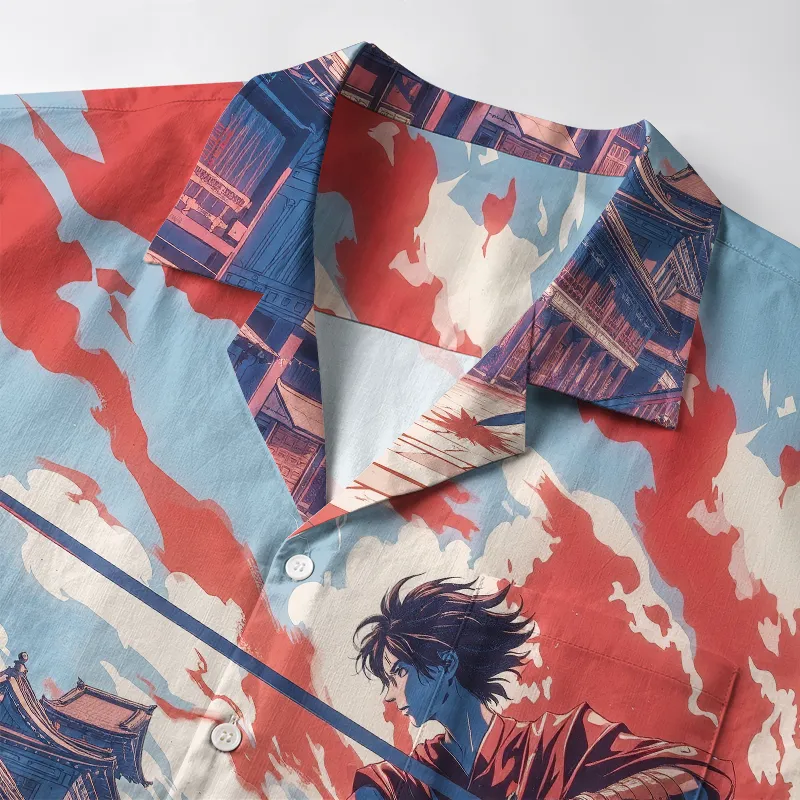 Tokyo-Tiger Echoes Of The Samurai Aloha Hawaiian Shirt