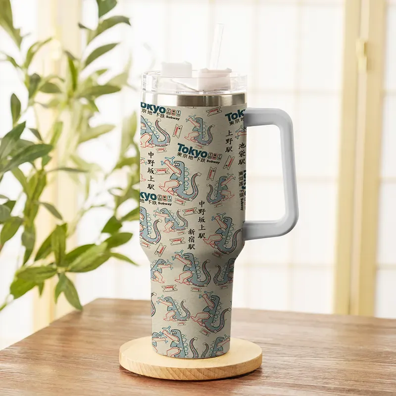 Tokyo-Tiger Tokyo Subway Monsters 40oz Tumbler
