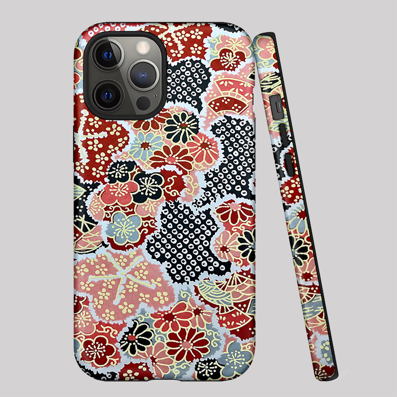 Tokyo-Tiger Floral Symphony Phone Case