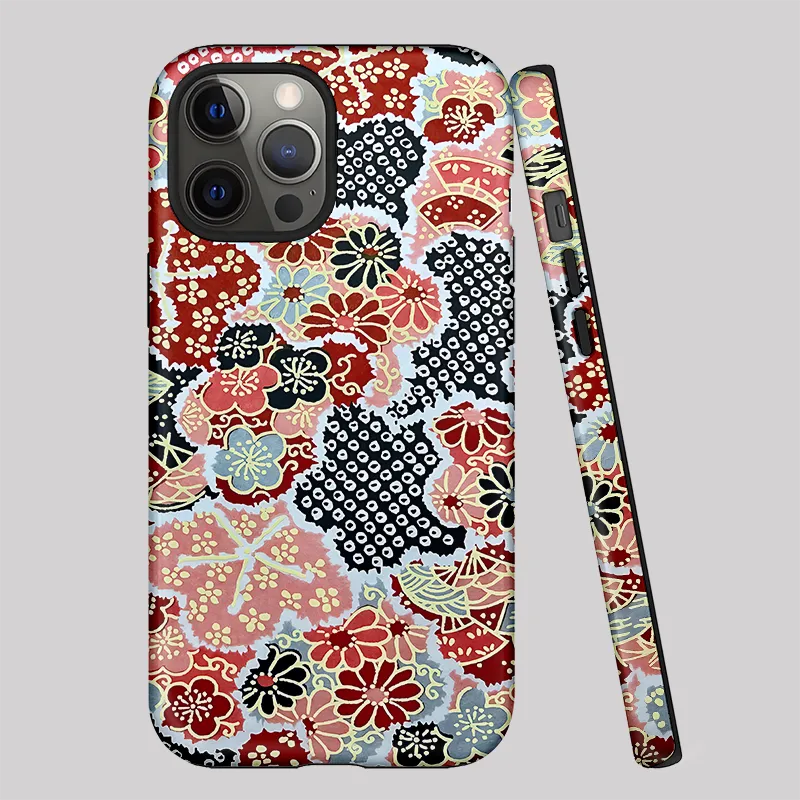 Tokyo-Tiger Floral Symphony Phone Case
