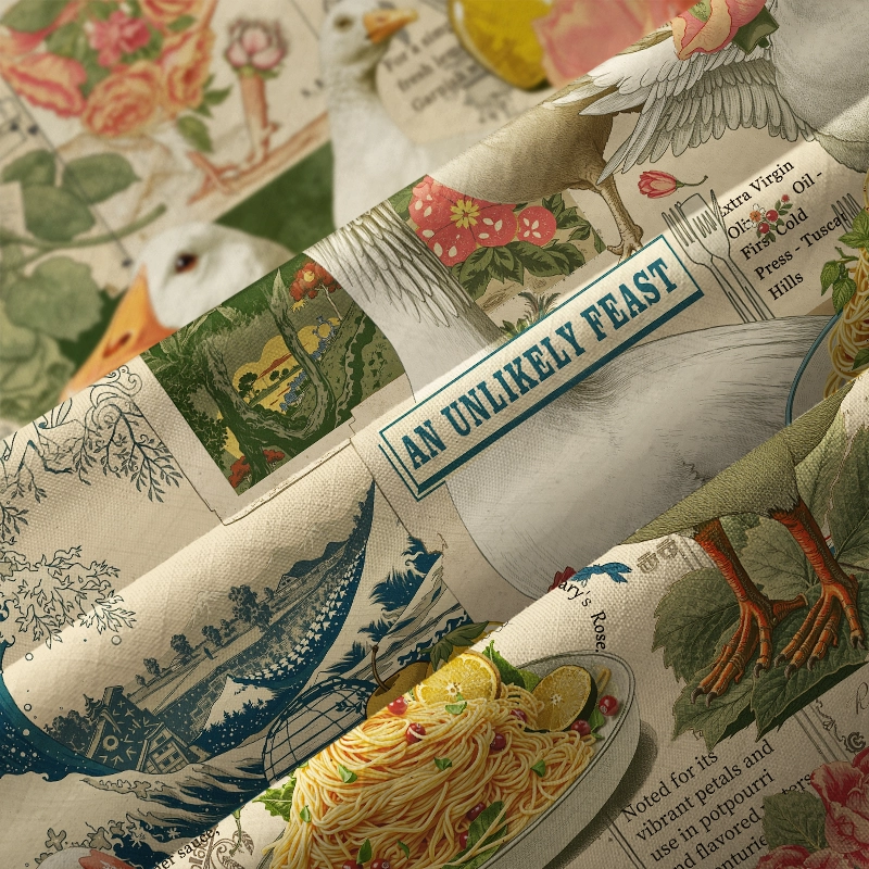 Tokyo-Tiger An Unlikely Feast Button-up Shirt