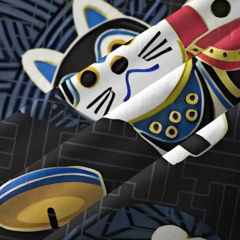 Tokyo-Tiger Japanese Classic Elements Aloha Hawaiian Shirt