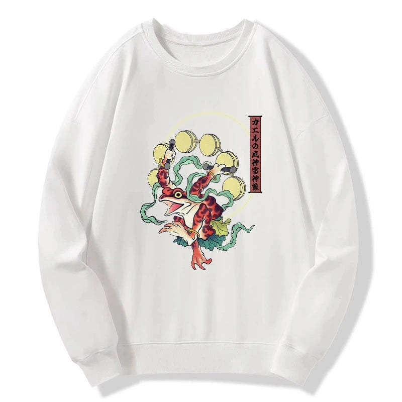 Tokyo-Tiger Frog Monster Japanese Sweatshirt