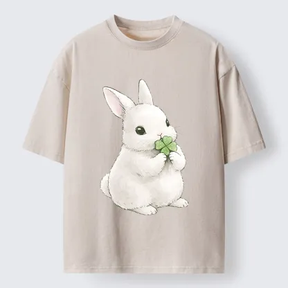 Tokyo-Tiger Lucky Rabbit Washed T-Shirt