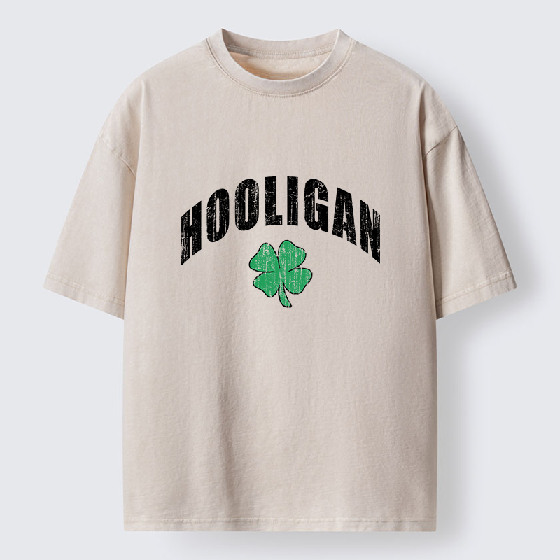 Tokyo-Tiger Lucky Troublemaker Washed T-Shirt