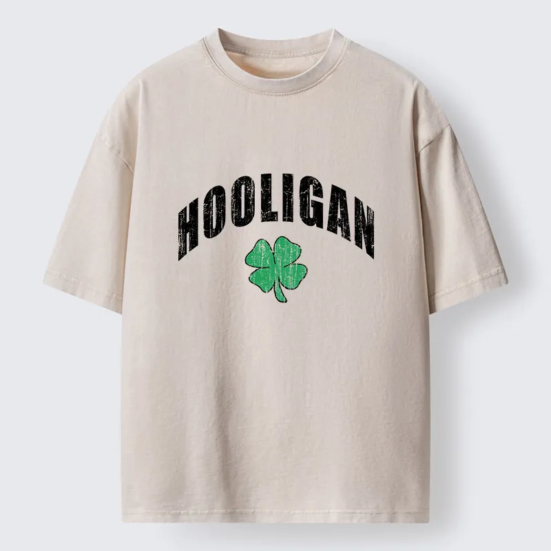 Tokyo-Tiger Lucky Troublemaker Washed T-Shirt