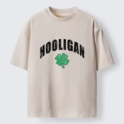 Tokyo-Tiger Lucky Troublemaker Washed T-Shirt